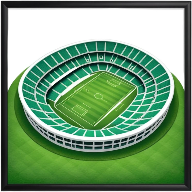 Rugby stadium  emoji