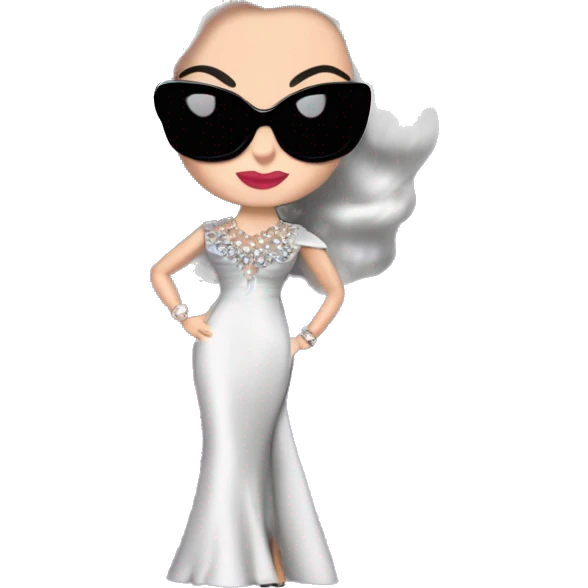 White Diamonds Elizabeth Taylor Barbie. Morticia Addams.Satin dress, opera gloves,pumps, bracelet, earrings, sunglasses Cuddling up with Slippers the kitten. emoji