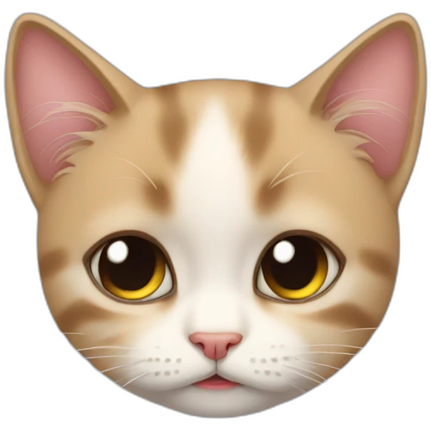 chaton triste emoji