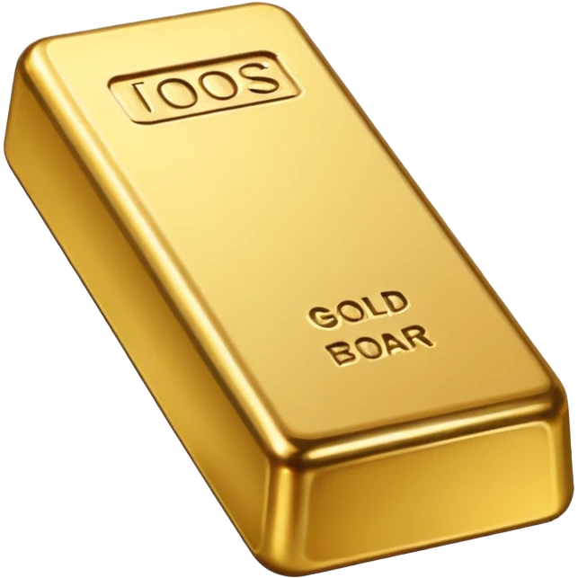 
gold bar emoji