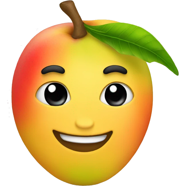 juicy mango emoji