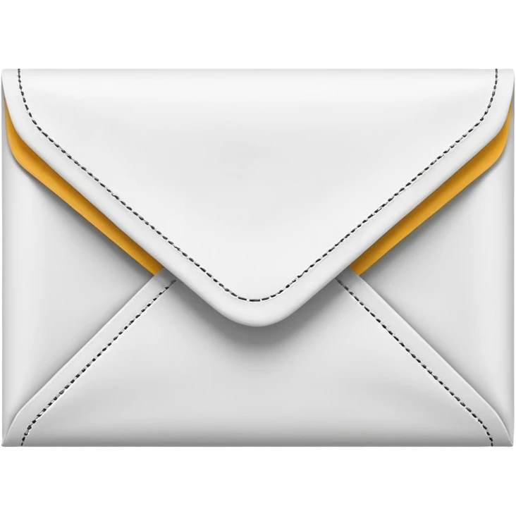 folded letter emoji