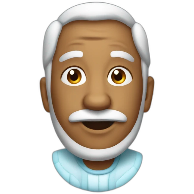 le père noël enceinte emoji