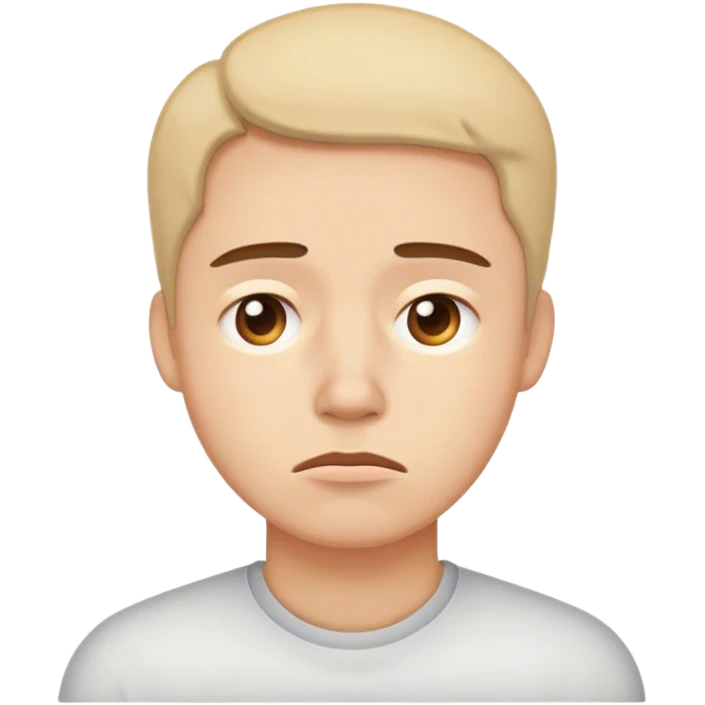 Tired face emoji