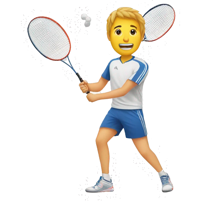 Badminton  emoji