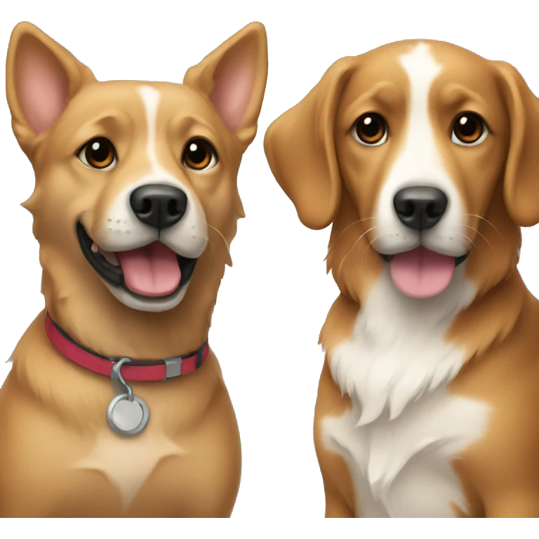 dog and kit emoji