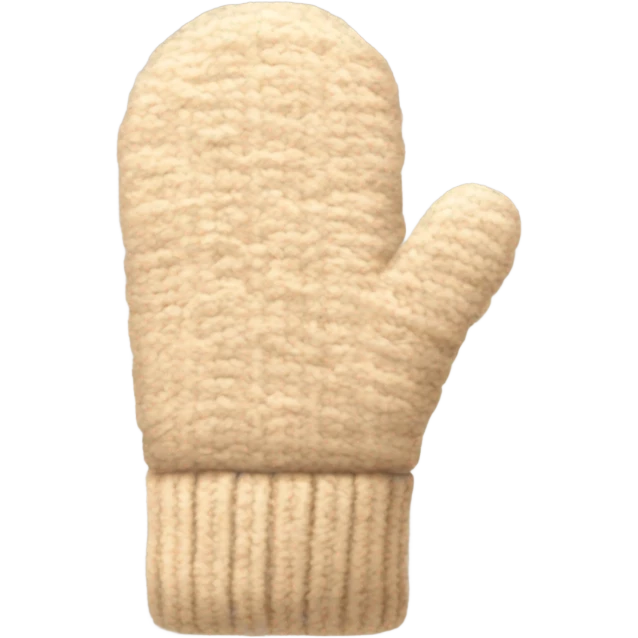 beige mittens emoji