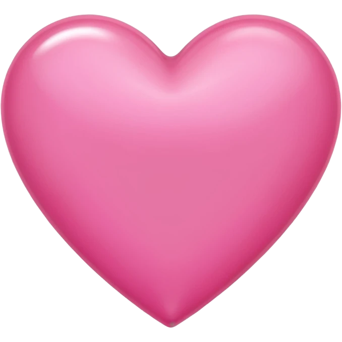 a pink heart with nail varnish emoji