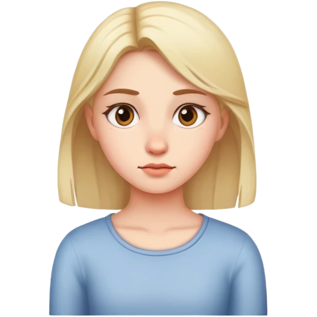 girl side eyeing emoji