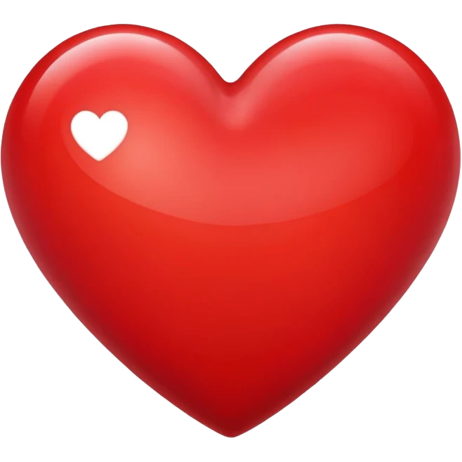 red heart emoji
