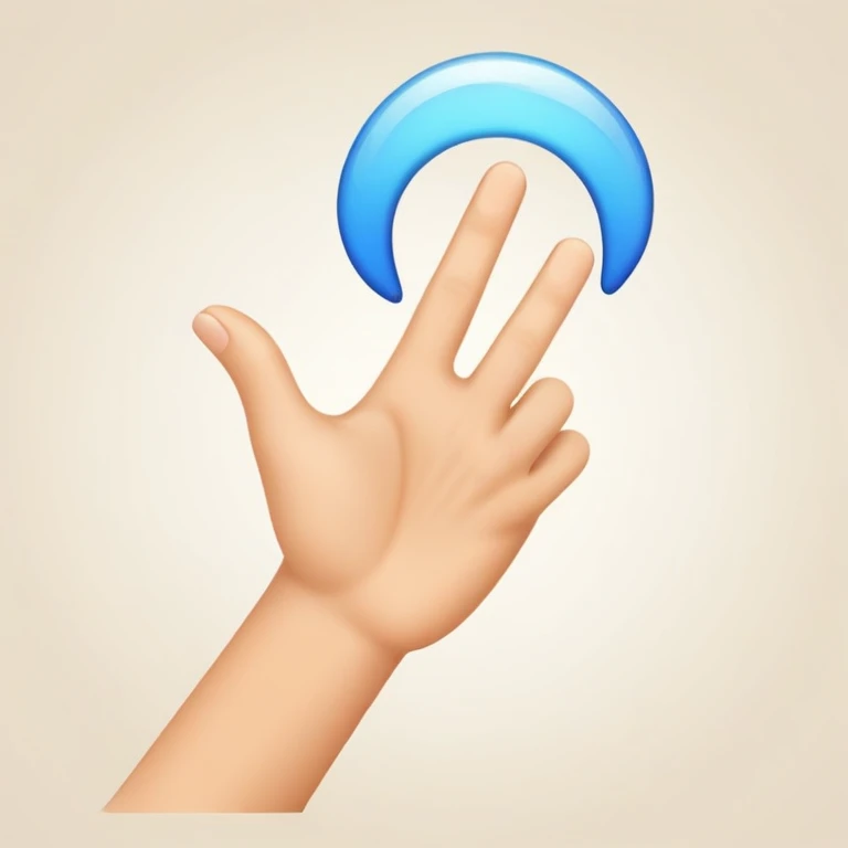 hand movement emoji