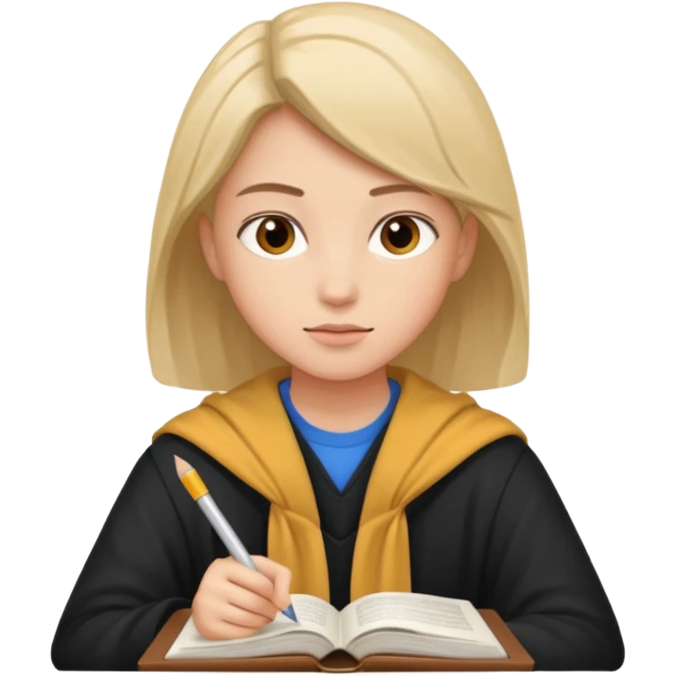 Student routine emoji