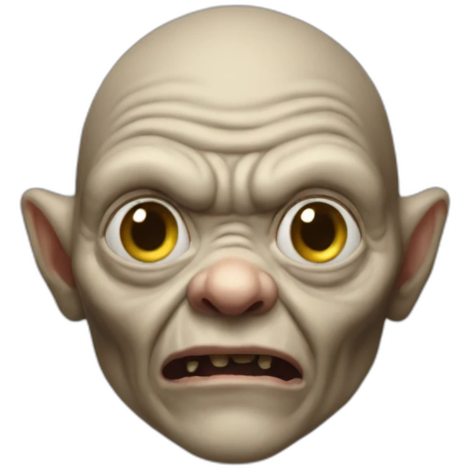 Golum emoji