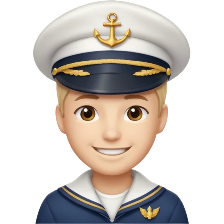 navy love emoji