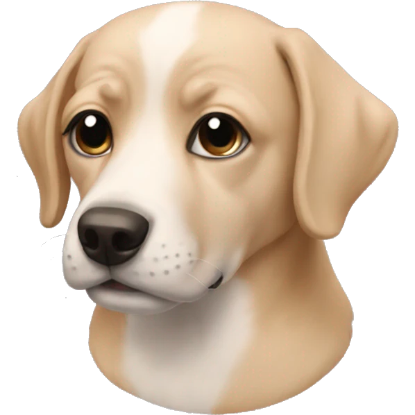 Aesthetic dog emoji