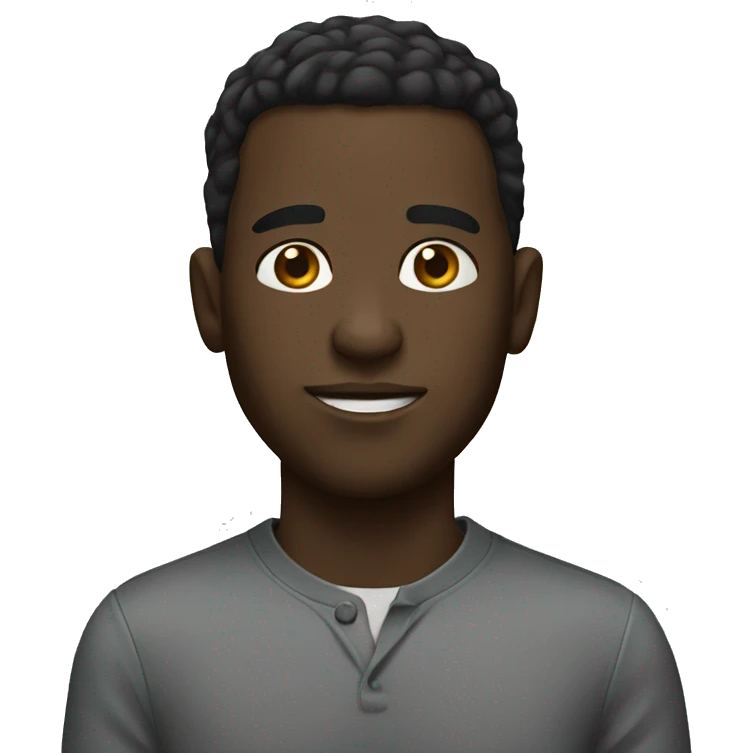 black person emoji