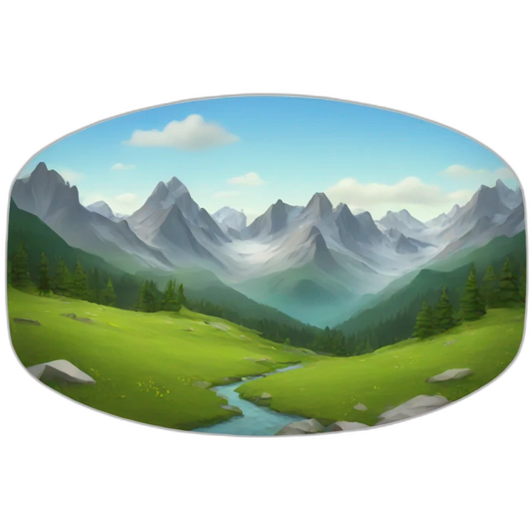 Alpine Landscape emoji