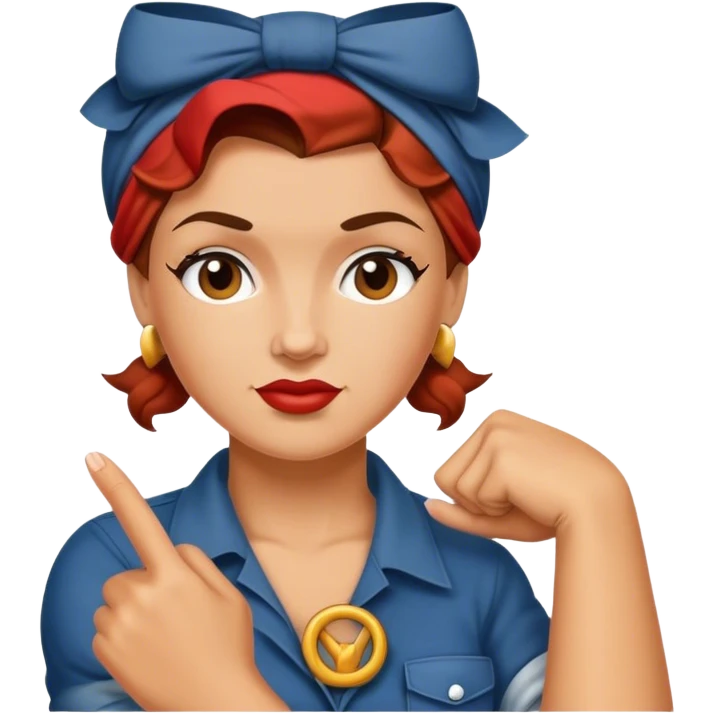 rosie the riveter emoji