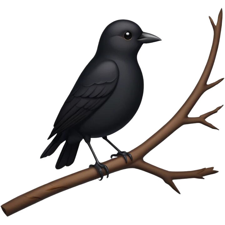 SİYAH KUŞ emoji