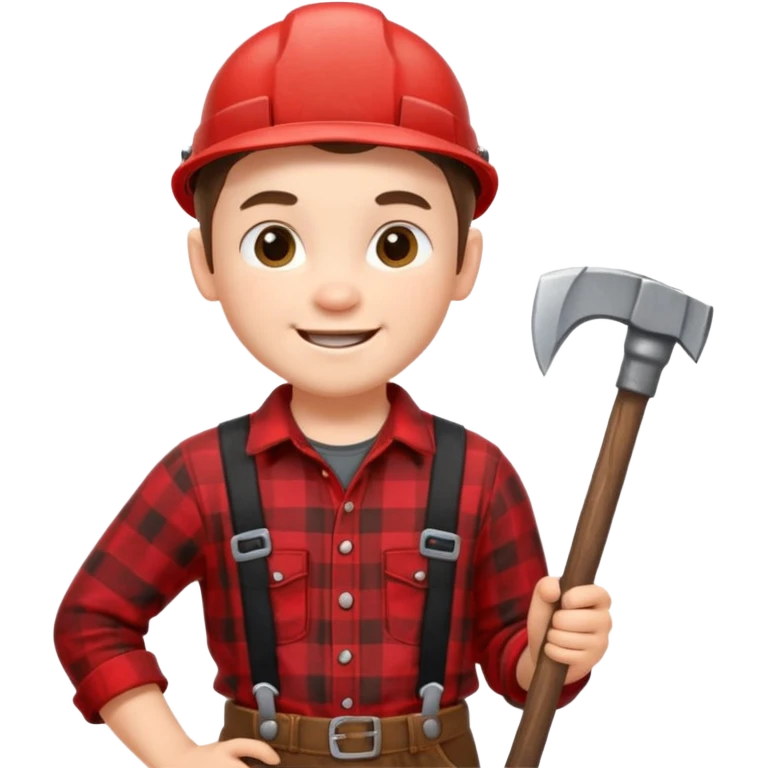 lumberjack child emoji