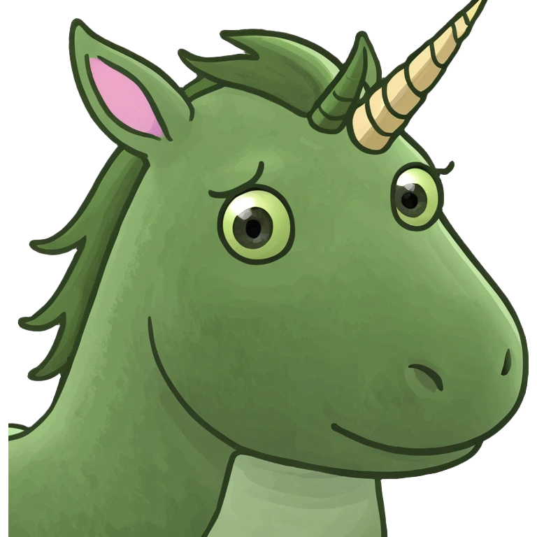 Rainbow unicorn  emoji