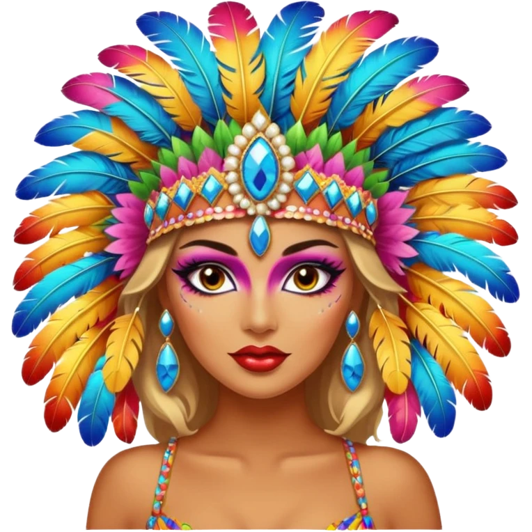 Showgirl emoji