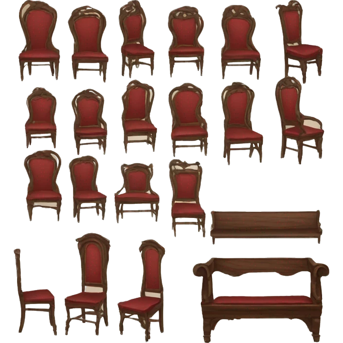 british 1800s seats emoji