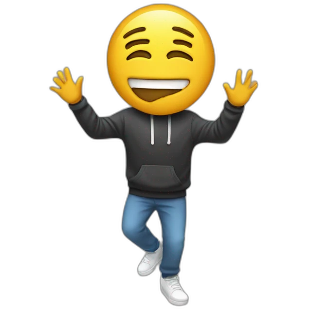 personne qui dab emoji