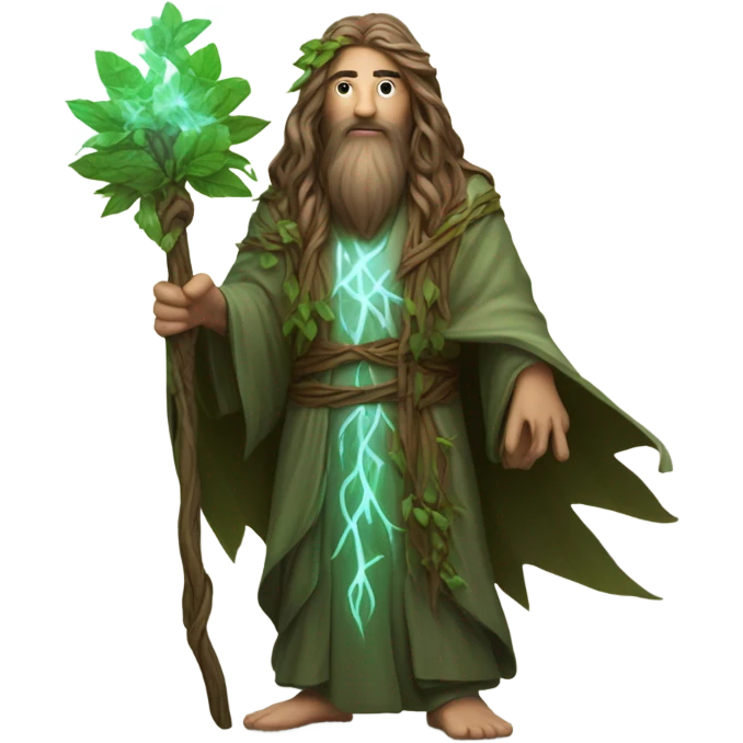 esoteric ritual druid emoji emoji