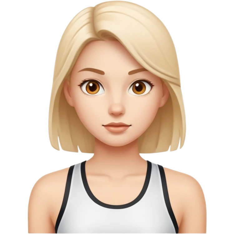 دختر ورزشی emoji