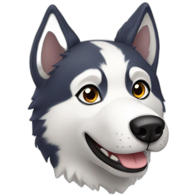 husky emoji