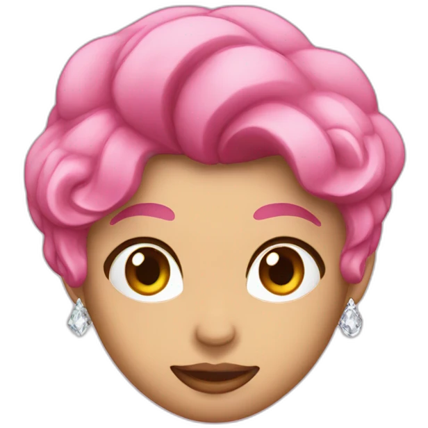 diamante rosado emoji