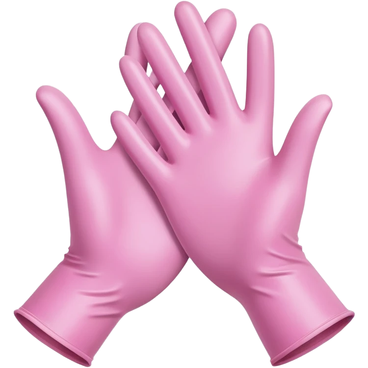 light pink latex gloves emoji
