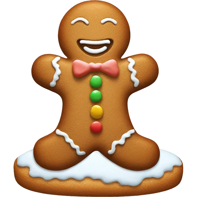 gingerbread  emoji