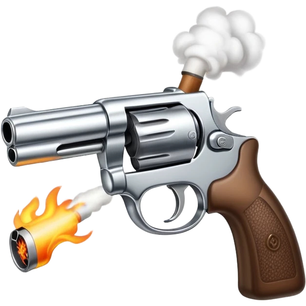 firing gun emoji