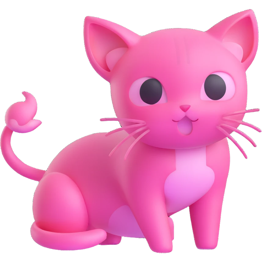 cute pink Mew Pokemon emoji