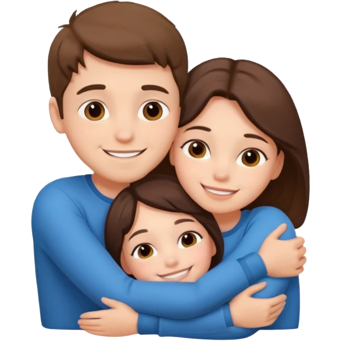 Boy and girl together close relationship cute Laying down hugging emoji