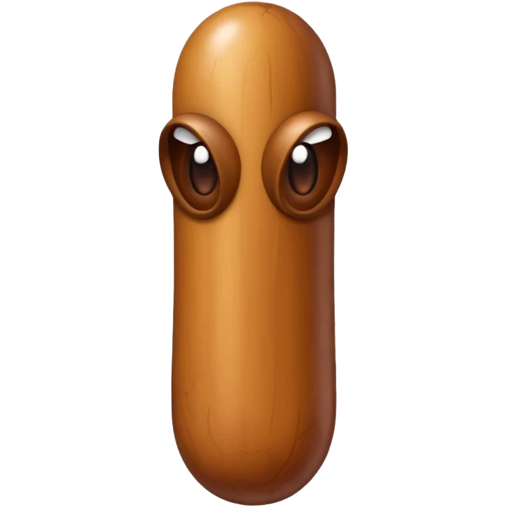 Big brown realistic dick emoji