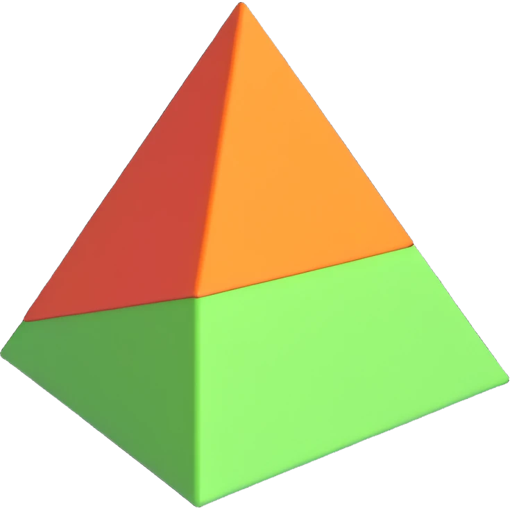 AI in a form of triangle emoji