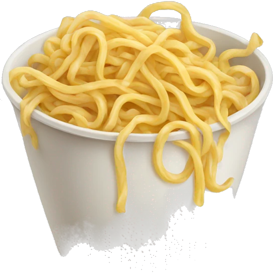 Chinese noodles emoji