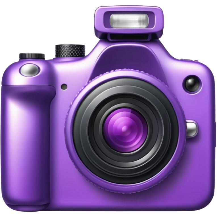 Camera purple emoji