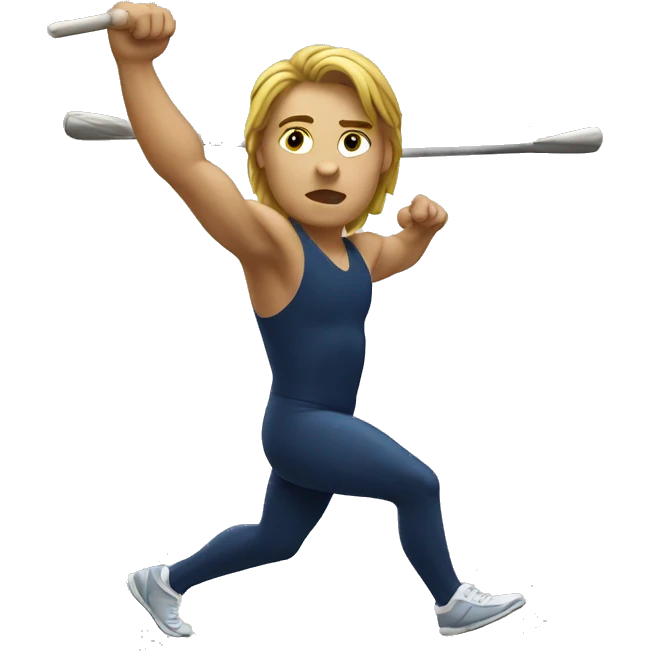 Javelin thrower emoji