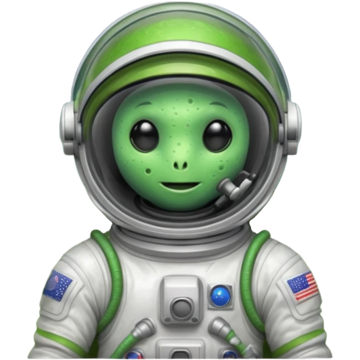 slime alien Astronaut emoji
