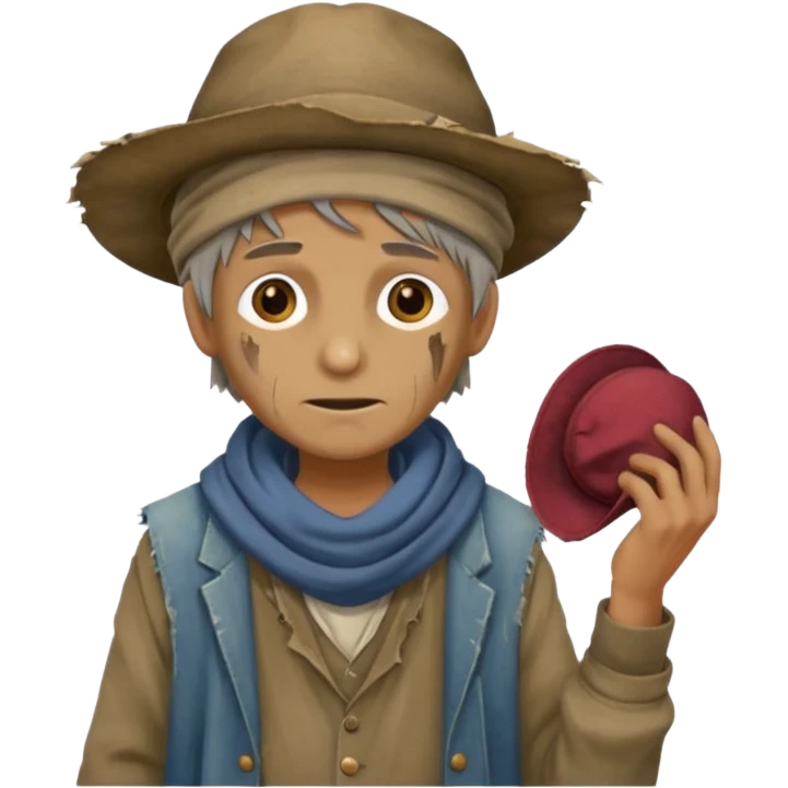 beggar  emoji