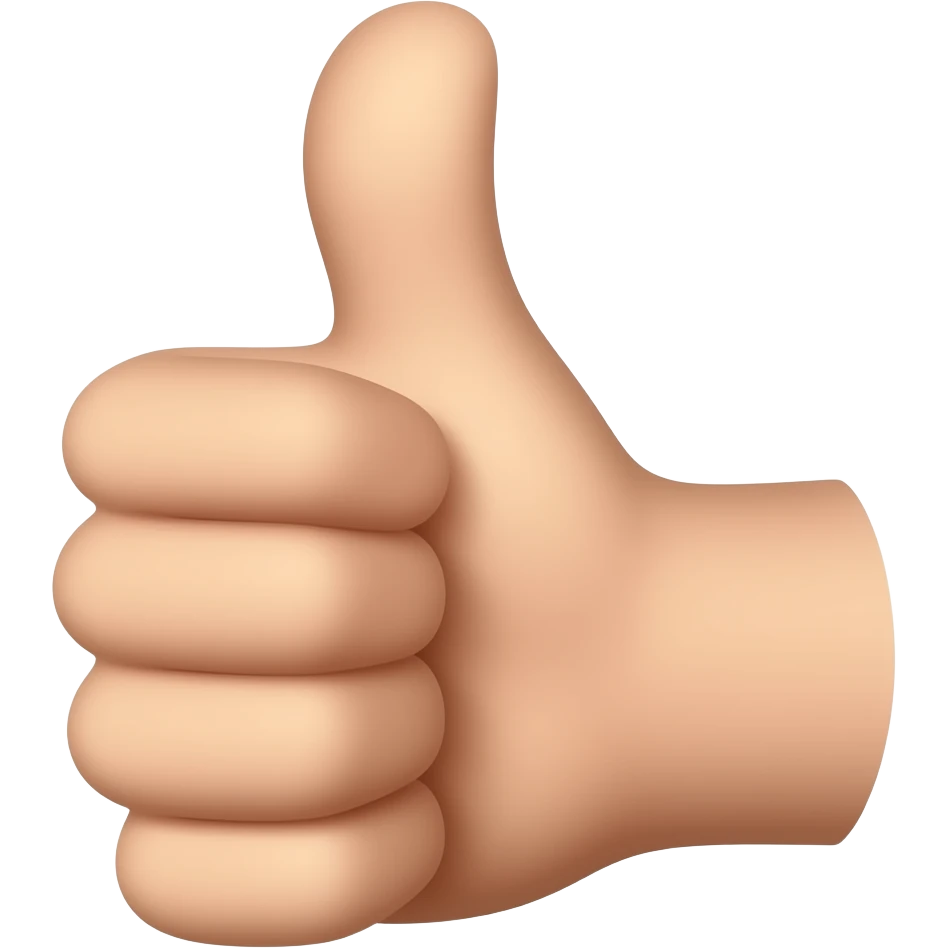 Big toe giving a thumbs up emoji