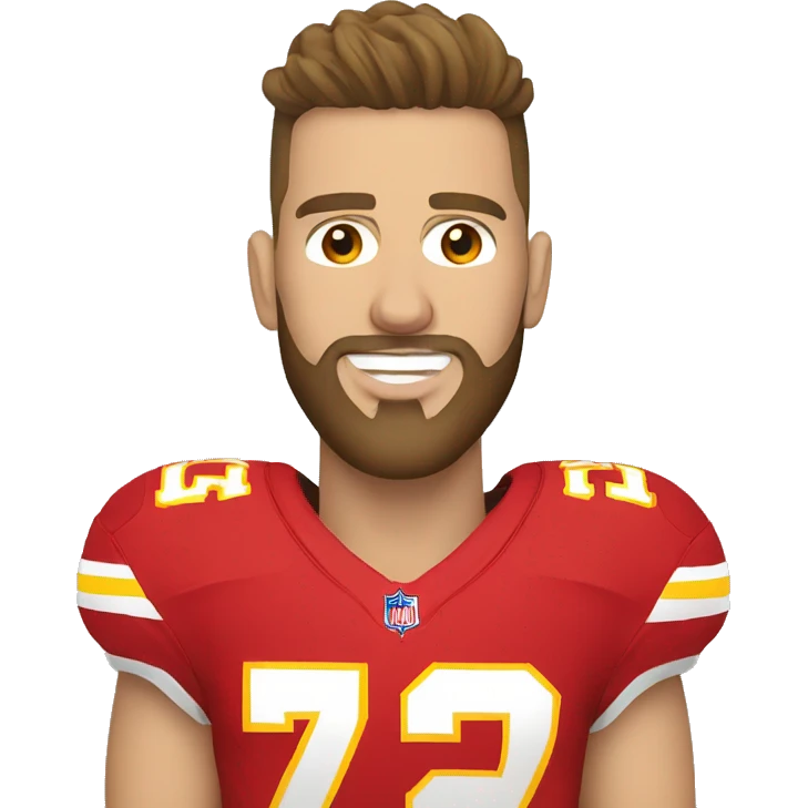 Travis Kelce ai emoji emoji