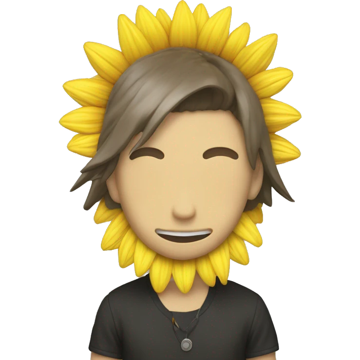 Takashi marukami sun flower emoji