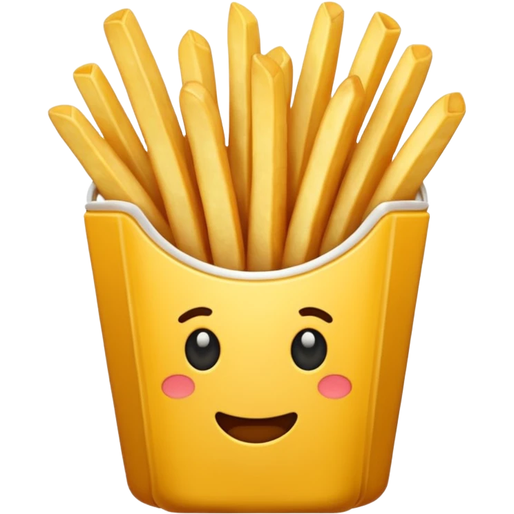 french fries emoji