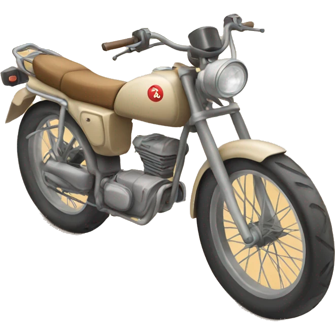 Bike in desert  emoji