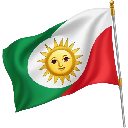 Kurdistan flag emoji